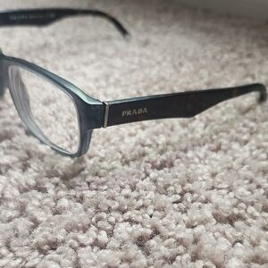 Prada Black and Brown Women's Glasses